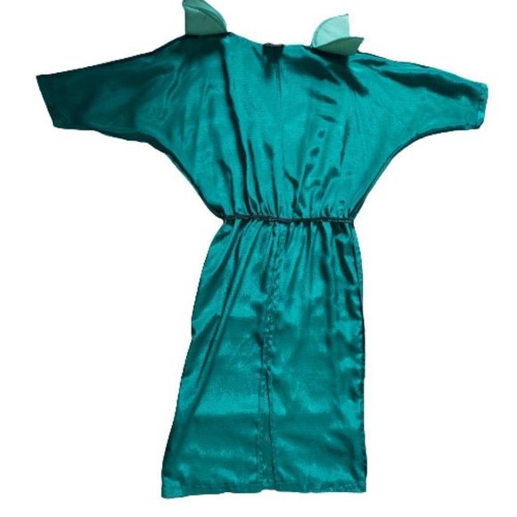 Vintage 80s 90s Erika's Place Green Dress - Picture 9 of 16